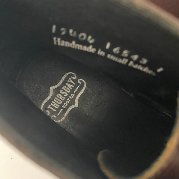 Thursday Boot Company Men's Chukka Boots Laces Lace Up Brown - Picture 10 of 10